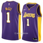Camiseta Los Angeles Lakers Javale Mcgee #1 Statement 2018 Violeta