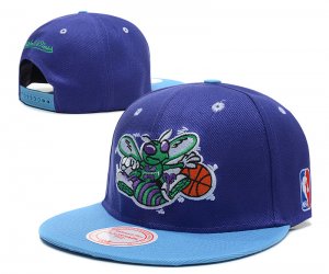 NBA Charlotte Hornets Sombrero Purpura Azul 2015