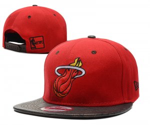 NBA Miami Heat Sombrero Rojo Negro 2012