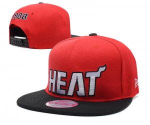 NBA Miami Heat Sombrero Rojo Negro 2013