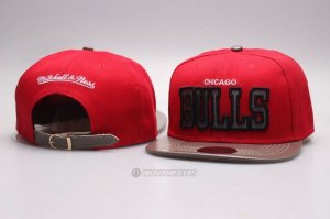 NBA Chicago Bulls Sombrero Snapbacks Rojo