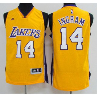 Camiseta Lakers Ingram #14 Amarillo