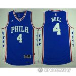 Camiseta Philadelphia 76ers Phila Noel #4 Azul