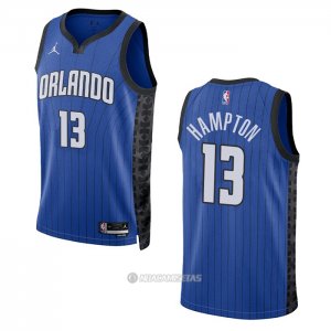 Camiseta Orlando Magic R.J. Hampton #13 Statement 2022-23 Azul