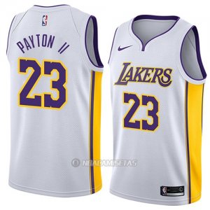 Camiseta Los Angeles Lakers Gary Payton II #23 Association 2018 Blanco
