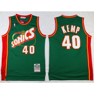 Camiseta Seattle SONICS Kemp Verde