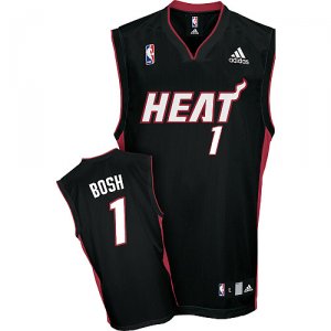 Camiseta Negro Bosh Miami Heat Revolution 30
