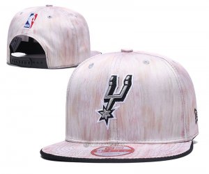 NBA San Antonio Spurs Sombrero Blanco Rosa Negro