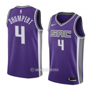Camiseta Sacramento Kings Iman Shumpert #4 Icon 2018 Violeta