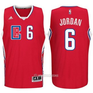 Camiseta Los Angeles Clippers Jordan #6 Rojo
