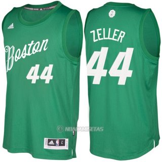 Camiseta Navidad Boston Celtics Tyler Zeller #44 Veder