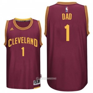 Camiseta Dia del Padre Cleveland Cavaliers Dad #1 Rojo