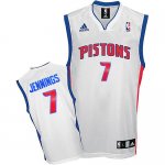 Camiseta Detroit Pistons Jennings #7 Blanco