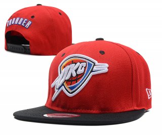 NBA Oklahoma City Thunder Sombrero Rojo Negro 2016