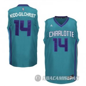 Camiseta Verde Kidd-Gilchrist Charlotte Hornets