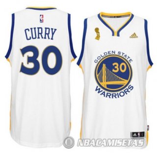 Camiseta Golden State Warriors Curry #30 Blanco