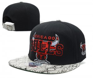 NBA Chicago Bulls Sombrero Negro Gris 2013