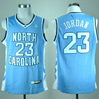 Camiseta Jordan North Carolina Tar Heels #23 Azul