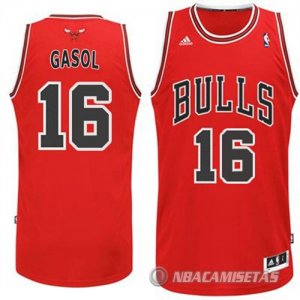 Camiseta Chicago Bulls Gaaol #16 Rojo