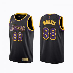 Camiseta Los Angeles Lakers Markieff Morris #88 Earned 2020-21 Negro