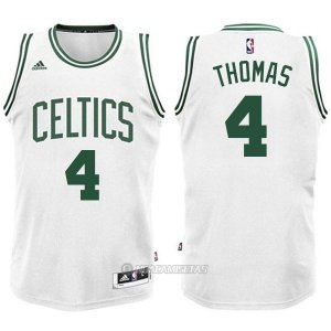 Camiseta Boston Celtics Retro Thomas #4 Blanco