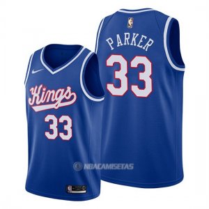 Camiseta Sacramento Kings Jabari Parker #33 Classic 2019-20 Azul