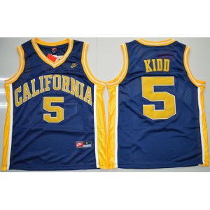 Camiseta NCAA Jason Kidd #5 Azul