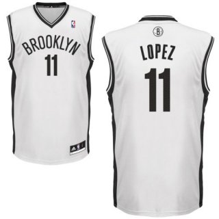 Camiseta Blanco Lopez Brooklyn Nets Revolution 30