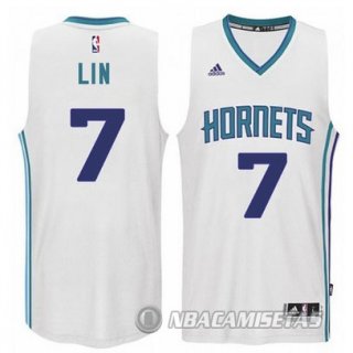 Camiseta Blanco Retro Lin Charlotte Hornets