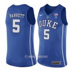 Camiseta NCAA Duke Blue Devils R. J. Barrett #5 Azul