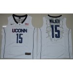 Camiseta NCAA Kemba Walker #15 Blanco