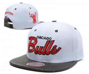 NBA Chicago Bulls Sombrero Blanco Gris 2015