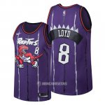 Camiseta Toronto Raptors Jordan Loyd #8 Classic Edition Violeta