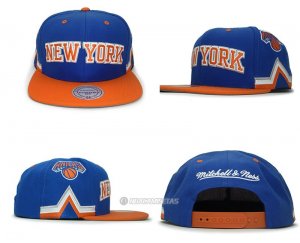 NBA New York Knicks Sombrero Azul Naranja