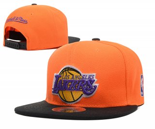 NBA Los Angeles Lakers Sombrero Naranja 2016