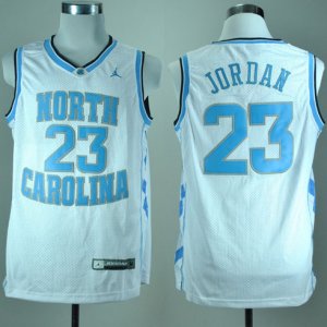 Camiseta Jordan North Carolina Tar Heels #23 Blanco