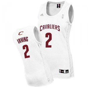 Camiseta Mujer de Irving Cleveland Cavaliers #2 Blanco