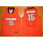 Camiseta NCAA Camerlo Anthony #15 Naranja 2016
