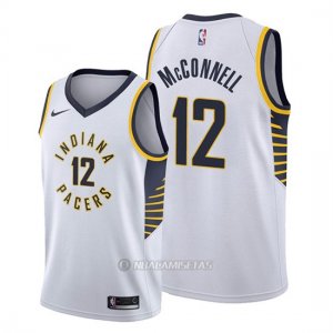 Camiseta Indiana Pacers T.j. Mcconnell #12 Association Blanco