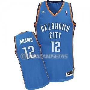 Camiseta Azul Adams Oklahoma City Thunder Revolution 30