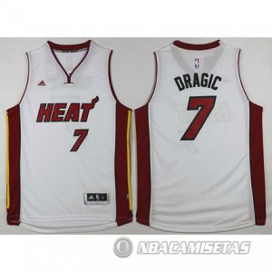 Camiseta Miami Heat Dragic #7 Blanco