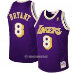 Camiseta Nino Los Angeles Lakers Kobe Bryant #8 Retro Violeta