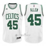 Camiseta Boston Celtics Kadeem Allen #45 Swingman Home 2017-18 Blanco
