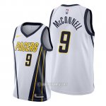 Camiseta Indiana Pacers T.j. Mcconnell #9 Earned 2019-20 Blanco