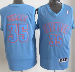 Camiseta Durant Oklahoma City Thunder #35 Azul