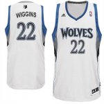 Camiseta Minnesota Timberwolves Wiggins #22 Blanco