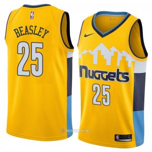 Camiseta Denver Nuggets Malik Beasley #25 Statement 2018 Amarillo