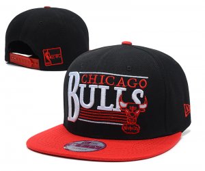 NBA Chicago Bulls Sombrero Negro Rojo 2007