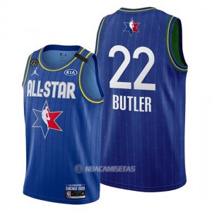 Camiseta All Star 2020 Miami Heat Jimmy Butler #22 Azul