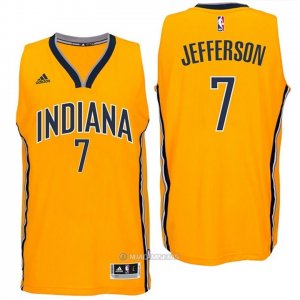 Camiseta Indiana Pacers Jefferson #7 Amarillo